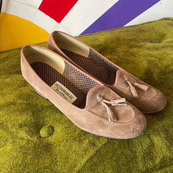 Vintage Outdorables by Danielle Green Size 7.5 EUC! Suede 007 - Picture 10 of 11